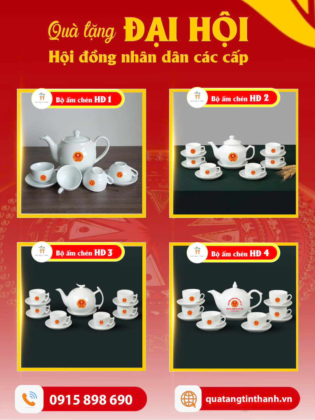 quà tặng đại hội hội đồng nhân dân