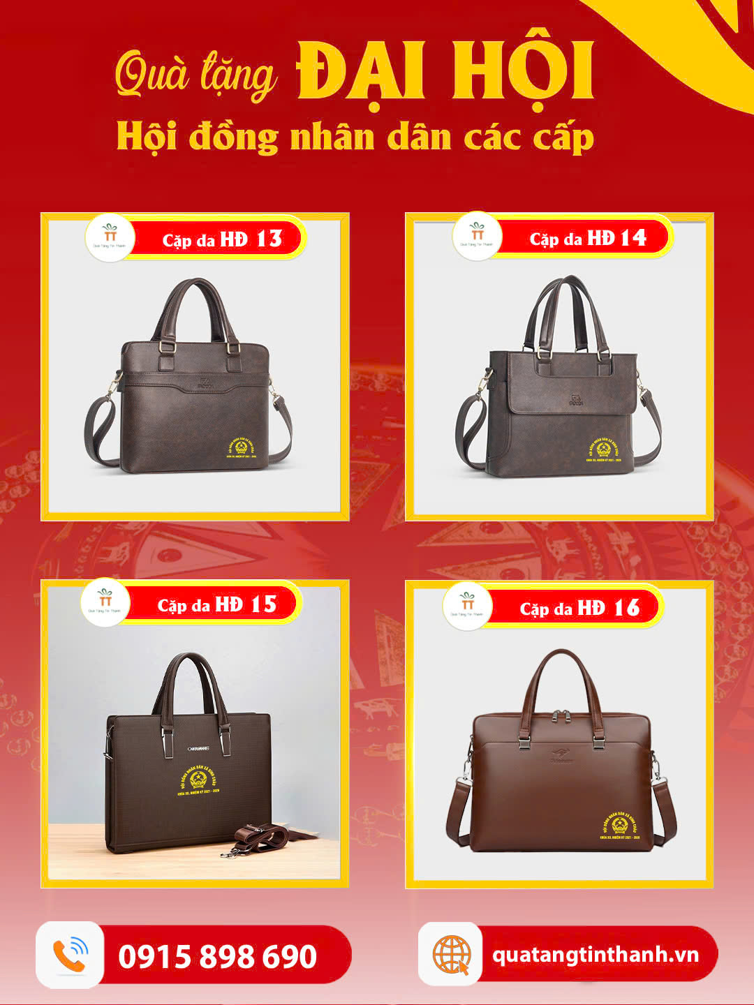 quà tặng đại hội hội đồng nhân dân