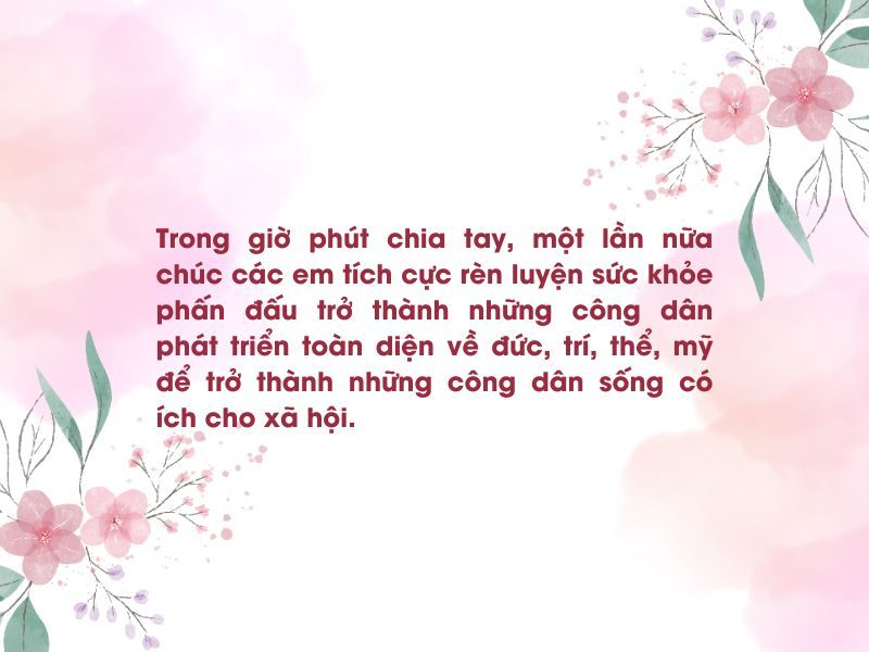 bài phát biểu tổng kết cuối năm