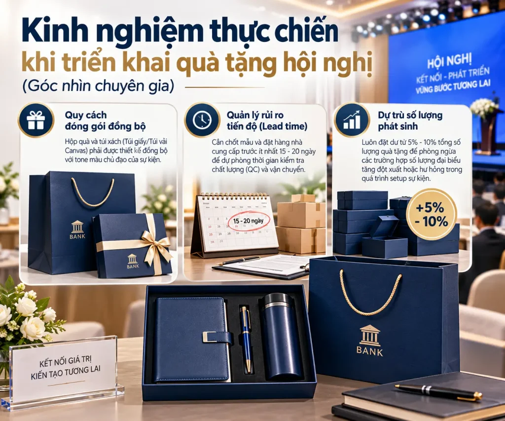 Gợi Ý Quà Tặng Hội Nghị Ngân Hàng Chuyên Nghiệp & Ấn Tượng